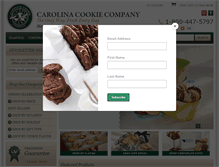 Tablet Screenshot of carolinacookie.com